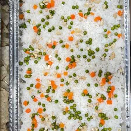 Carrot peas pulav