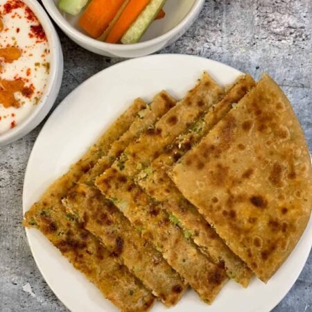 Assorted Stuff Paratha (Aloo,Veg,Paneer)
