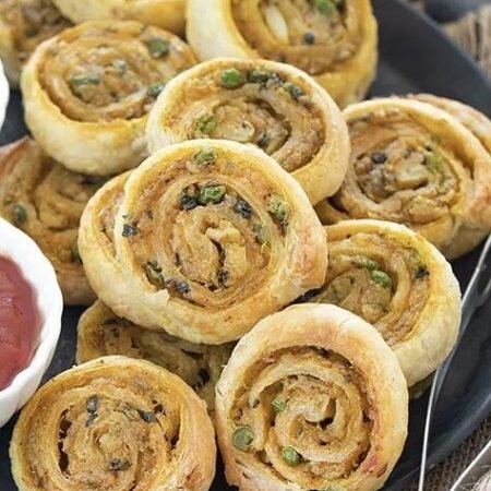 Baked Samosa Wheels