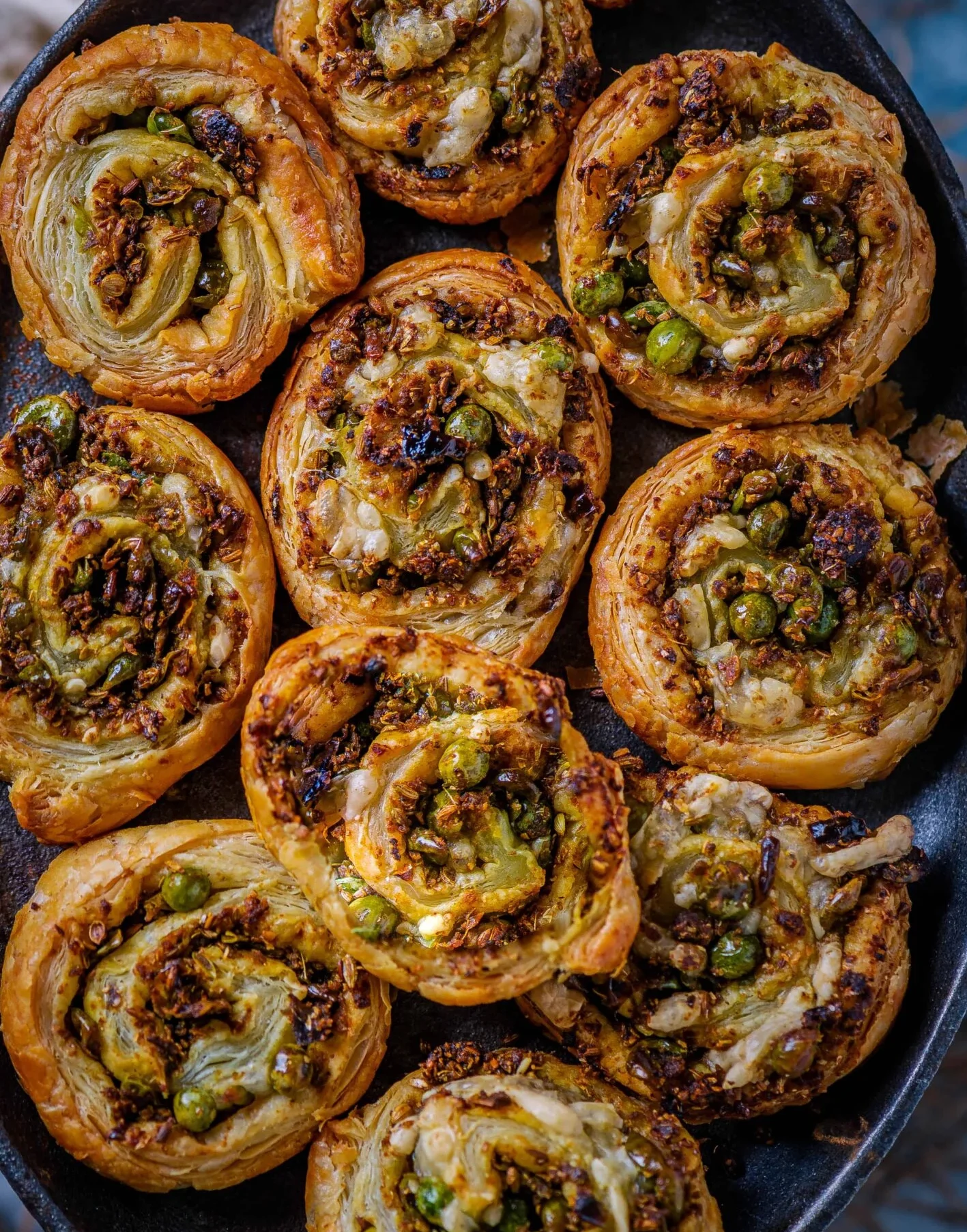 Matar Kachori Rolls